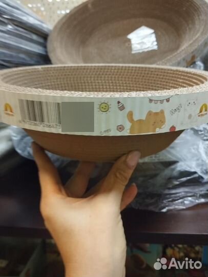 Лежанка когтеточка