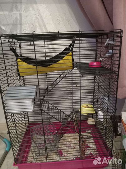 Клетка для грызунов большая