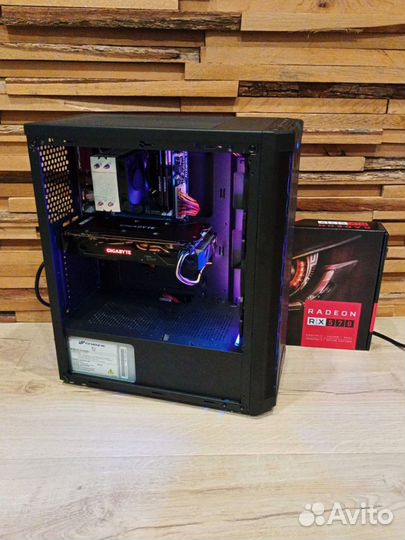 Надёжный игровой пк i5/ rx 570/ ssd 256/500