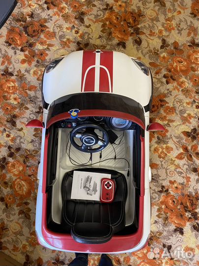 Детский электромобиль mini cooper