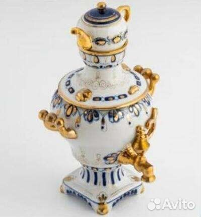 Гжельская шкатулка 