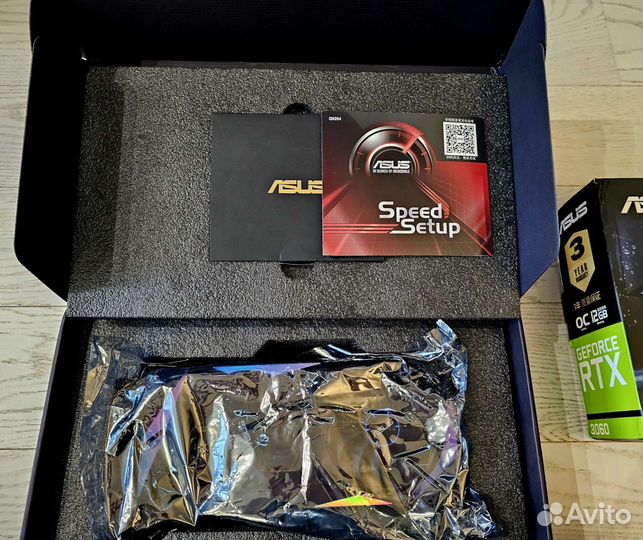 Видеокарта Asus geforce RTX 3060 OC Edition 12Gb