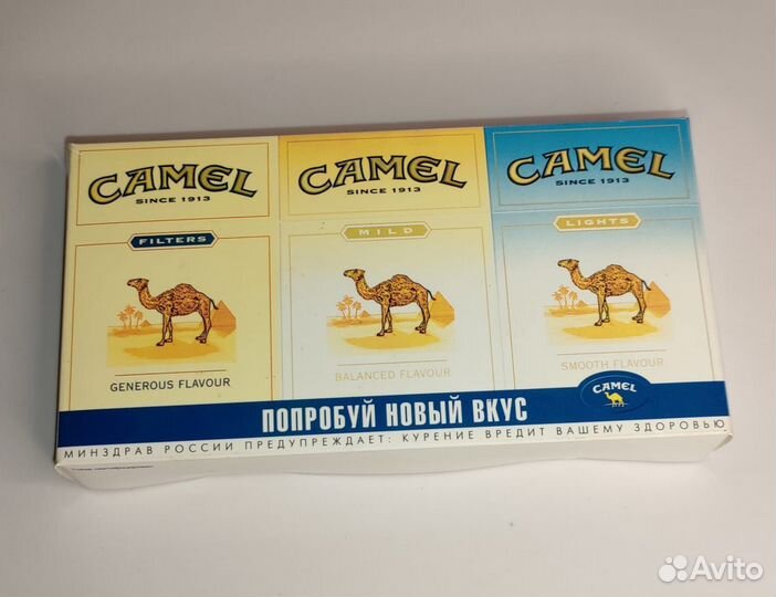 Уникальная Рекламная коробочка Кэмел Camel