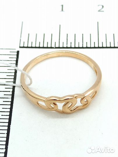 Золотое кольцо 17р