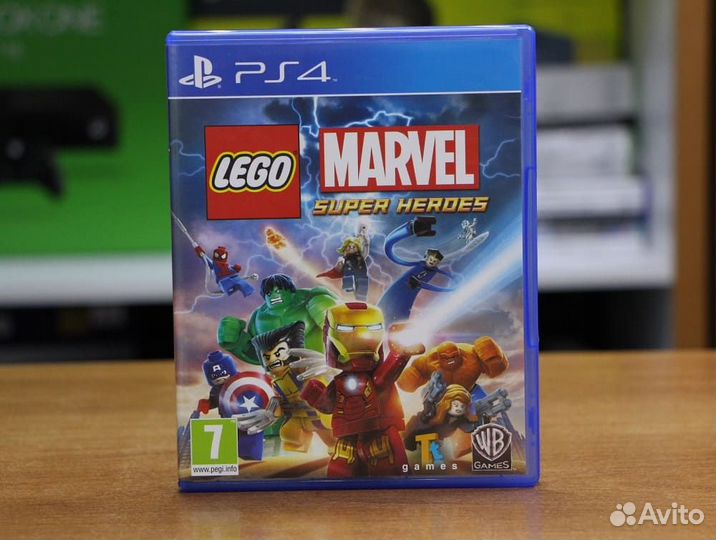 Lego Marvel Super Heroes (PS4, русские субтитры, б