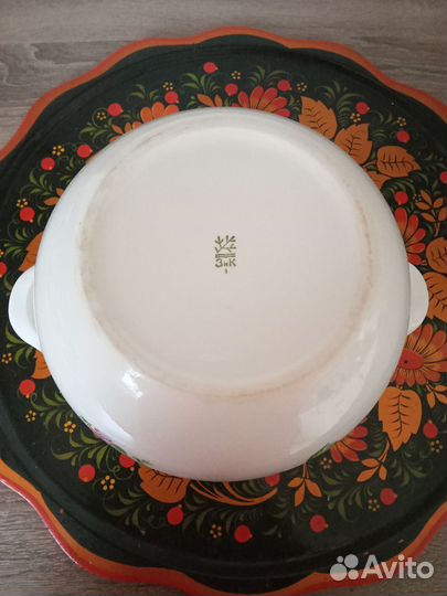 Супница без крышки - кашпо для цветов