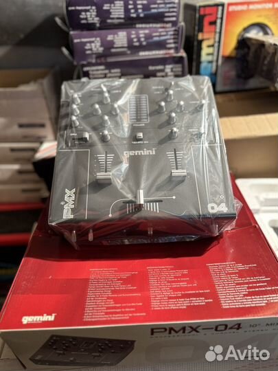 Микшерный пульт Gemini Pmx-04 2х канальный