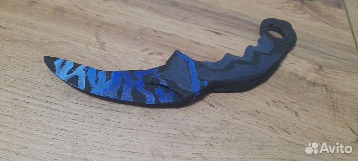 Деревянные ножи керамбит из игры Standoff 2