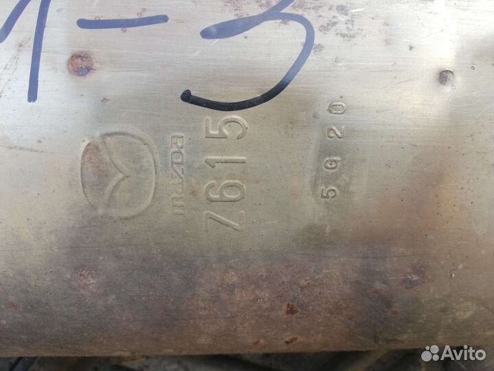 Выхлопная система Мазда 3 вк