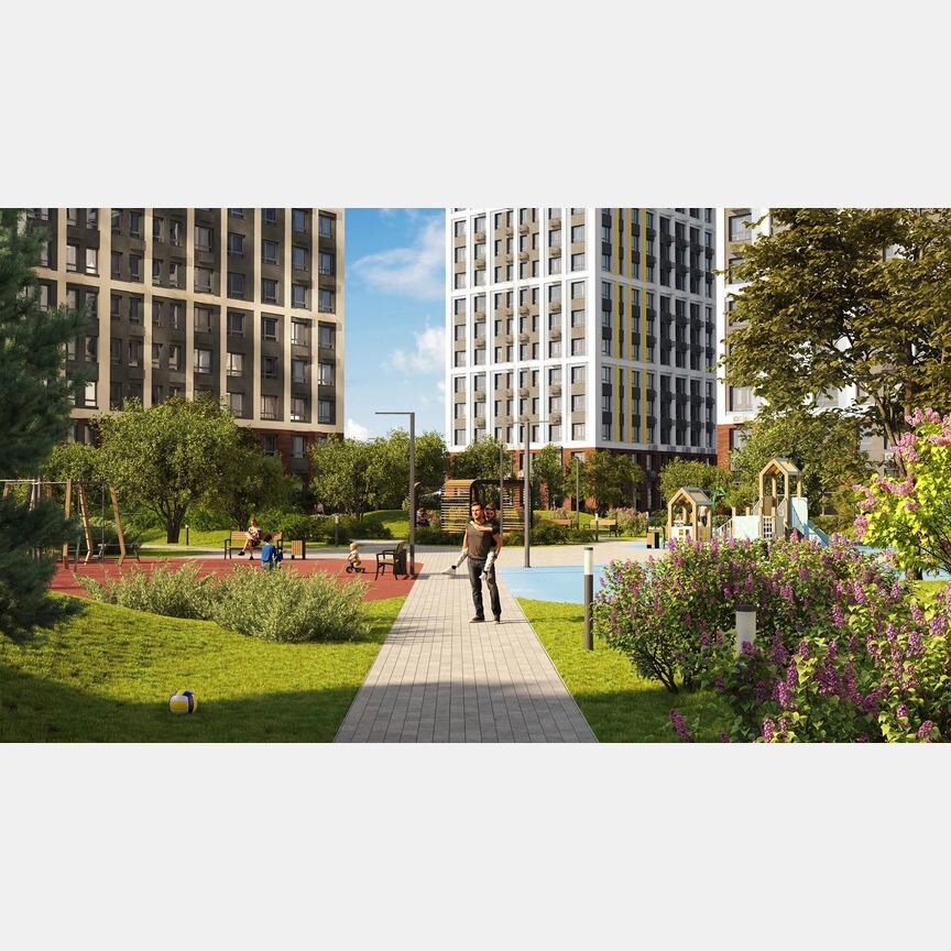 3-к. квартира, 60,5 м², 4/24 эт.