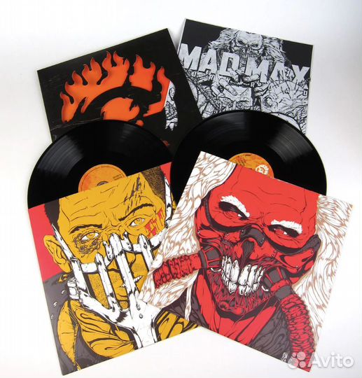 Mad Max Fury Road винил с музыкой фильма цветной