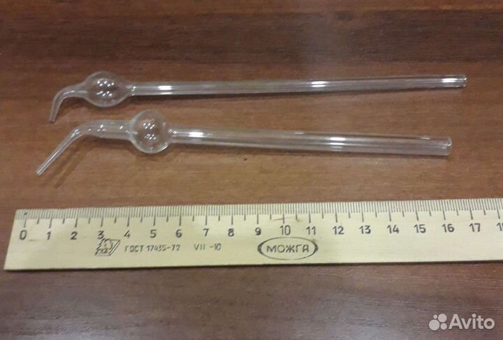 Трубочка стеклянная для резервирующего состава в т