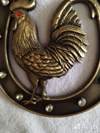 Подкова. металлическая украшение входной двери