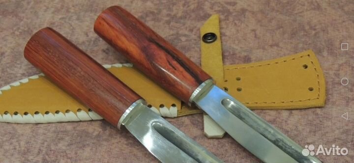 Нож якутский охотничий