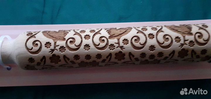 Скалка фигурная новая,для печенья,Россия