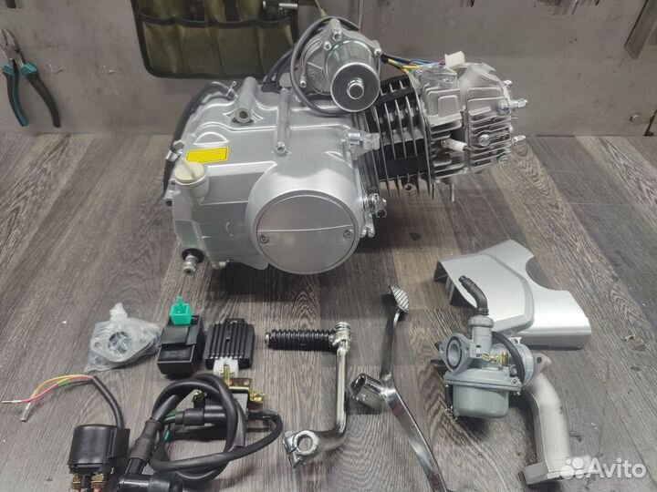 Новый двигатель для мопеда альфа 125 кубов