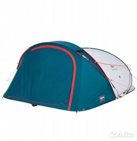 Палатка quechua 2 seconds 3 XL fresh black