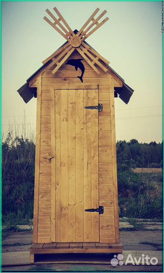 Дачный туалет с кошкой нйр 512