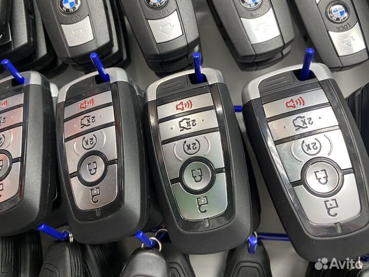 Ключ Mustang Ford 902 мгц с автозапуском