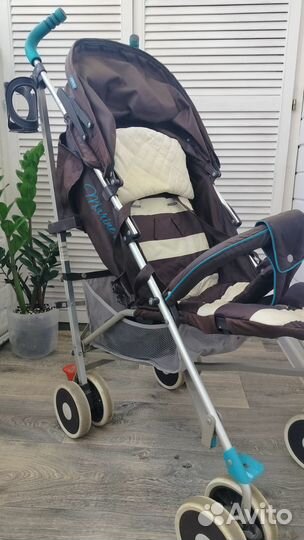 Коляска трость Happy Baby Cindy brown