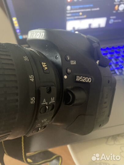Зеркальный фотоаппарат nikon d5200