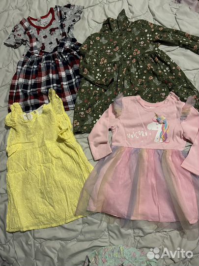 Вещи пакетом для девочки 92 98