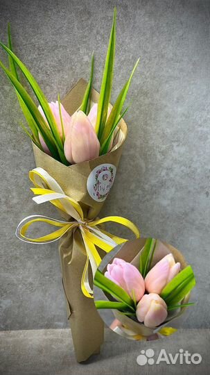 Букет цветов из мыла