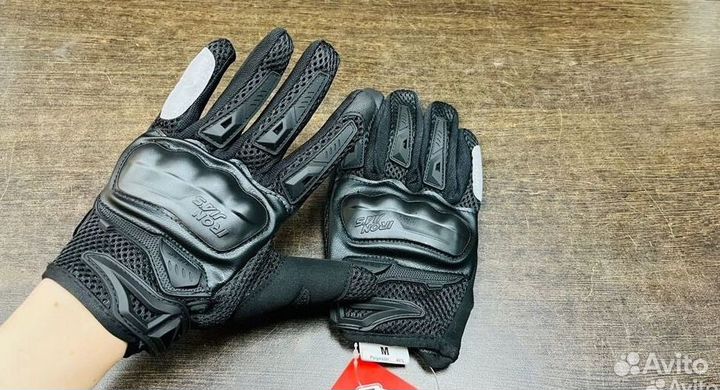 Мото перчатки с защитой для мотокросса эндуро