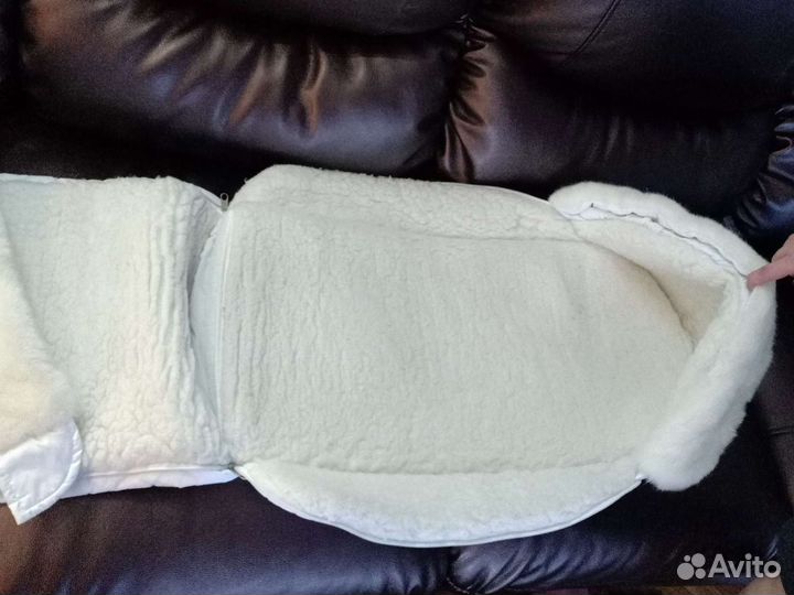 Зимний конверт Крошкин дом овечья шерсть