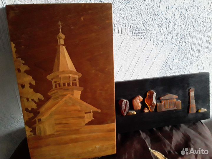 Панно.Шпон-дерево