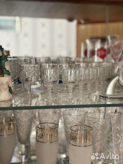 Хрустальная посуда СССР