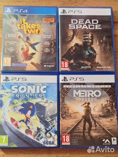 Игры на дисках для ps5