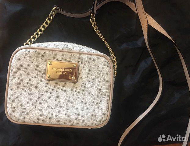 Crossbody Michael Kors Jet Set Vanilla