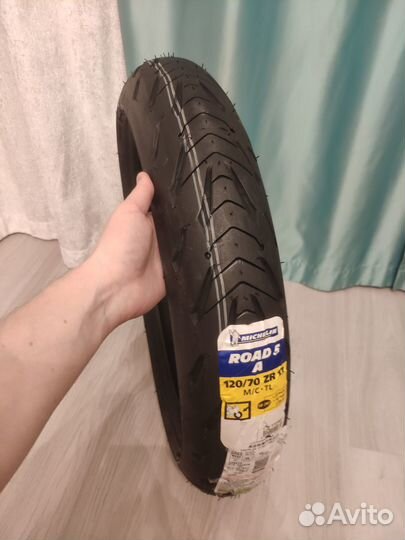 Michelin road 5 120\70\17 - 180\55\17