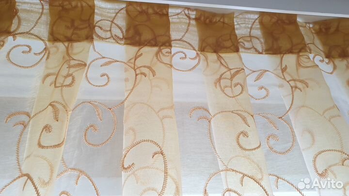 Тюль (ширина 3,40,высота 2,60 )