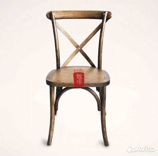 Венские деревянные стулья Кроссбэк -банкетный стул