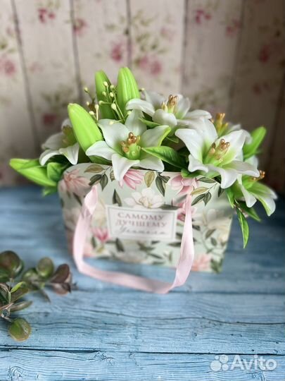 Букет цветов из мыла учителю