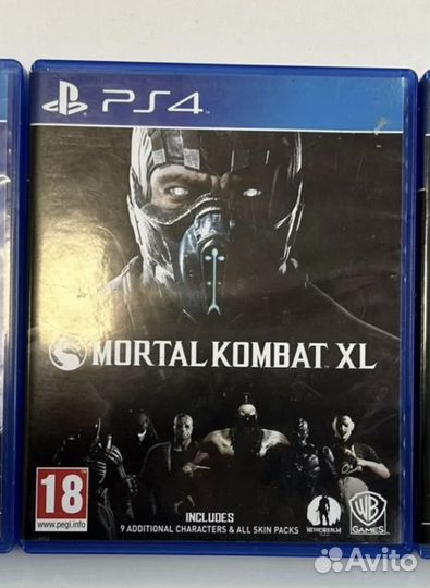 Игры для приставок ps4 Mortal Combat XL
