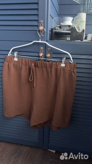 Летний женский костюм с шортами 50-52