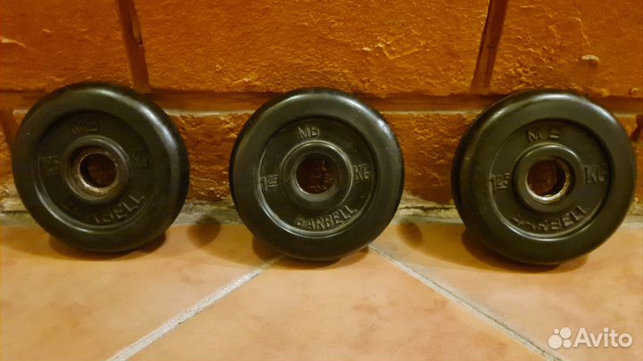 Диски(блины) MB Barbell 1.25кг/26мм Оригинал