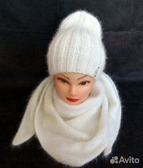 Комплект из пуха норки