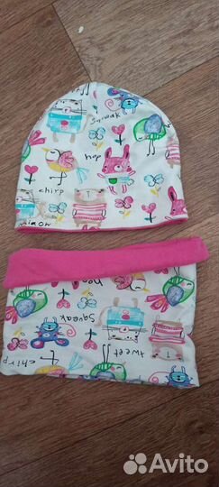 Комплект шапка,снуд