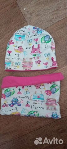 Комплект шапка,снуд
