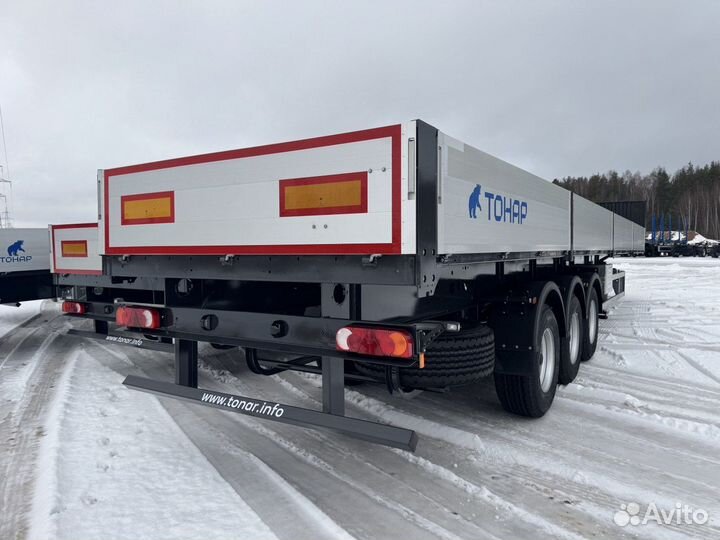 Полуприцеп бортовой Тонар B4-16V (97882), 2024