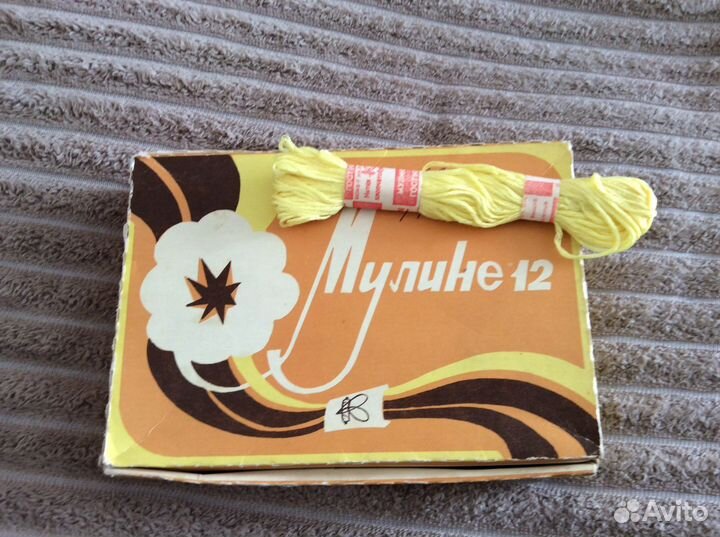 Нитки мулине