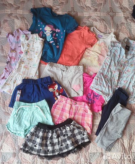 Вещи пакетом для девочки 1-2 года