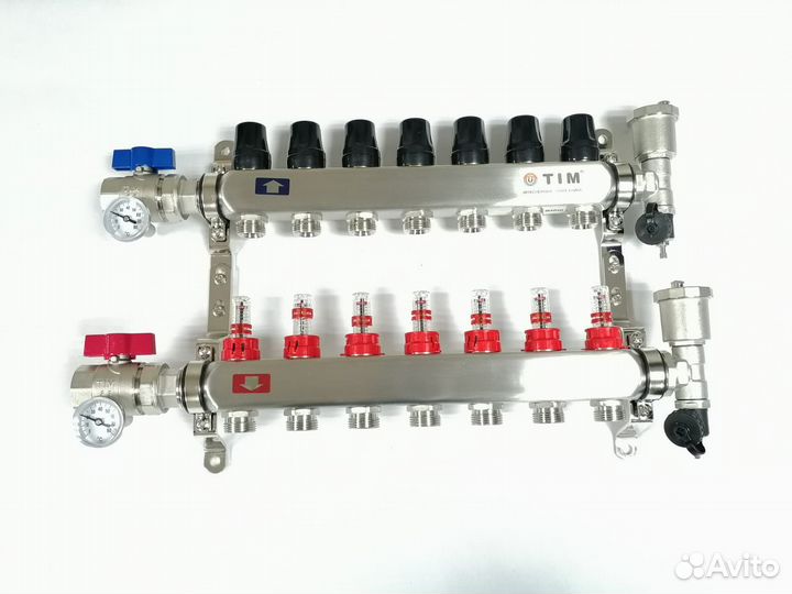 Коллекторная группа с расходомерами 1