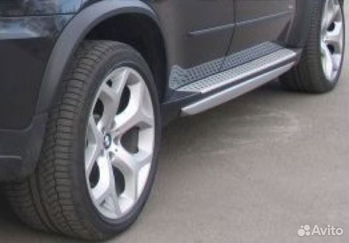 Накладки под аллюминевые пороги Perfect BMW X5 e70