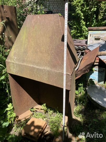 Камин металлический (6 мм) под обкладку