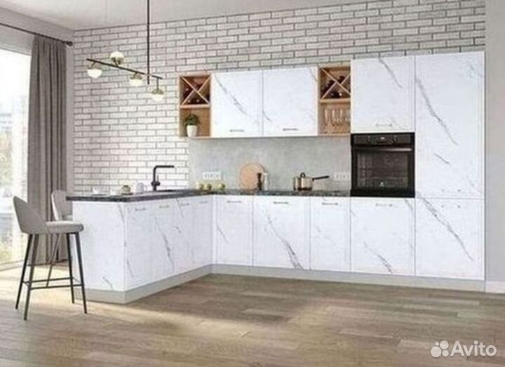 Кухонный гарнитур с техникой